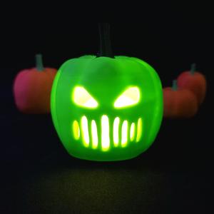 The Sludgekin Monster Pumpkin :: Decorative Faux Tea Light Cover [ Halloween 2024 ]