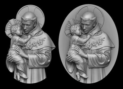 Saint Anthony Medallion and Pendant