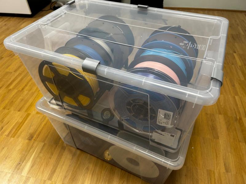 Trådförvarare: Dry Box Spool Holder IKEA Samla 45L