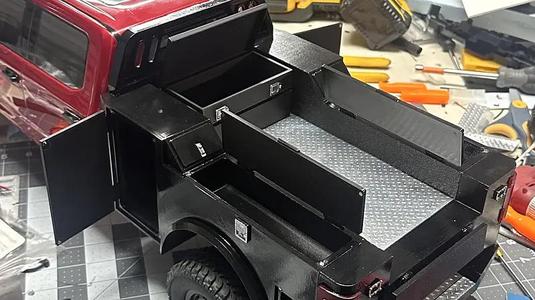 1/10 SCALE CEN F450 SINGLE WHEEL TRADEMAKER WORK BED