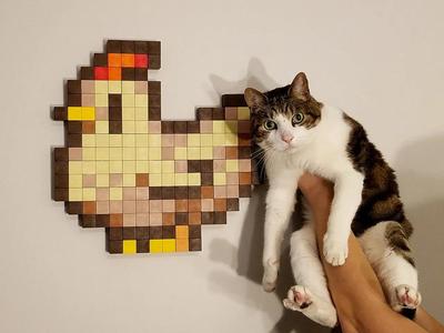 3D Penny-Powered Pixel Art Blocks – Video Game Art
