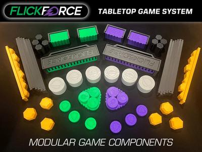 FlickForce! Modular Tabletop Game