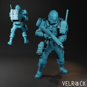 Tempest Guardsman Rifleman 2 (Male) (PRESUPPORRTED)