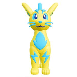 Creature Kin ZipZap Cute Electric Cat 3D Printable Figure