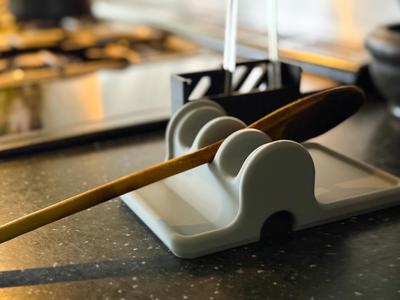 Kitchen Cooking Utensil Holder and Side Car