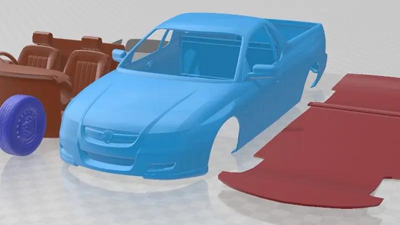 Holden Ute VZ 2004 Printable Car