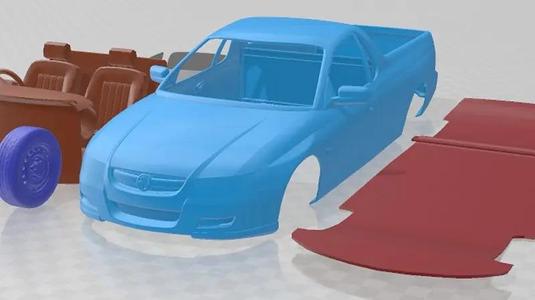 Holden Ute VZ 2004 Printable Car