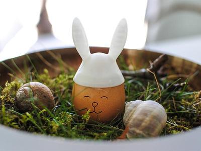 Easter Egg Bunny Helmet