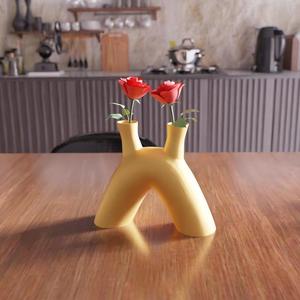 3D Ogre Vase STL File – Funny Flower Pot, Digital 3D Model, Home Decor, Unique Vase, Gift Idea, 3D Printing File