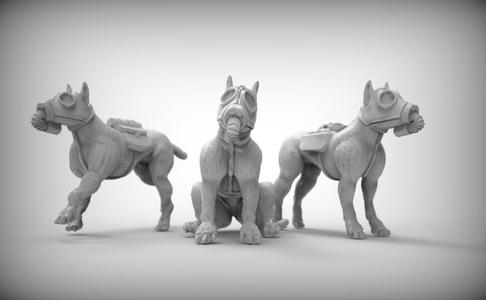 War dogs x3 (with gear)