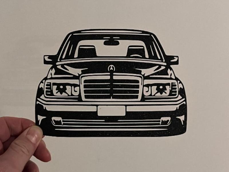 Wall Art Cars – Mercedes W124