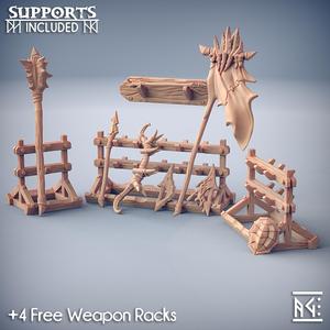 Weapons for Loot & Racks: Swamp Gurunda