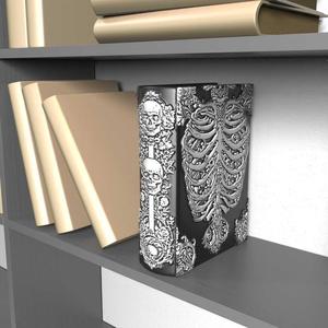 Skull Book Nook & Ends STL File | Organizer Box for Bookworms | Reader Gift, Bookish Nerd Gifts Storage