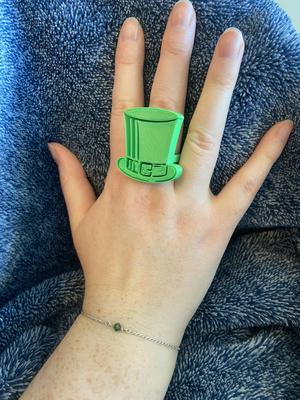 St Patrick's Day Ring