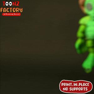 PRINT-IN-PLACE CUTE FLEXI ALIEN ARTICULATED