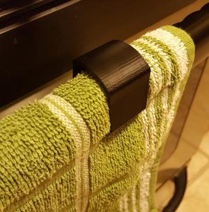 Oven / Fridge Door Handle / Rack Towel & Rag Holder Clip / Clamp