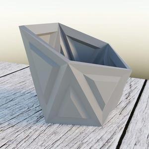 3d printing stl file decorative planter pot for home decoration and furniture