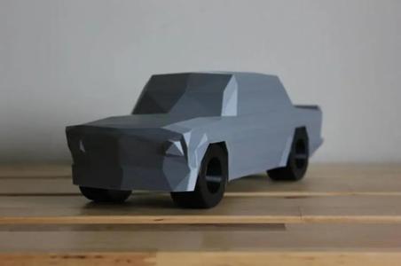 Low-Poly BMW 2002 Turbo