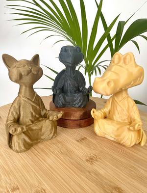 Set of 3 Buddha Animals – Easy Print