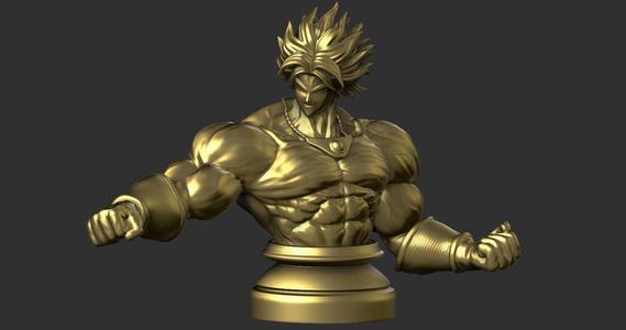 Broly Bust – Dragonball FighterZ