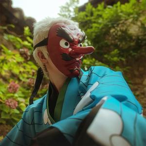 Demon Slayer Mask - Kimetsu No Yaiba Urokodaki Cosplay - Anime, Game, Props