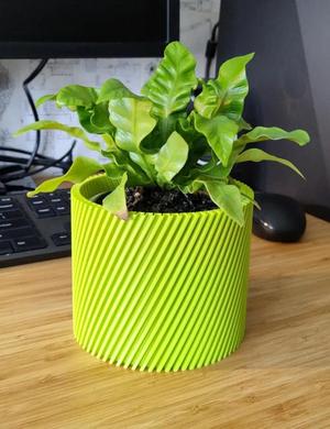 Spiral flower pot/planter – vase mode