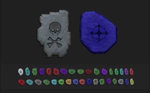 Tibia Runes PACK – All Runes CGI and Printable