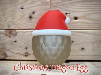 Christmas dragon egg