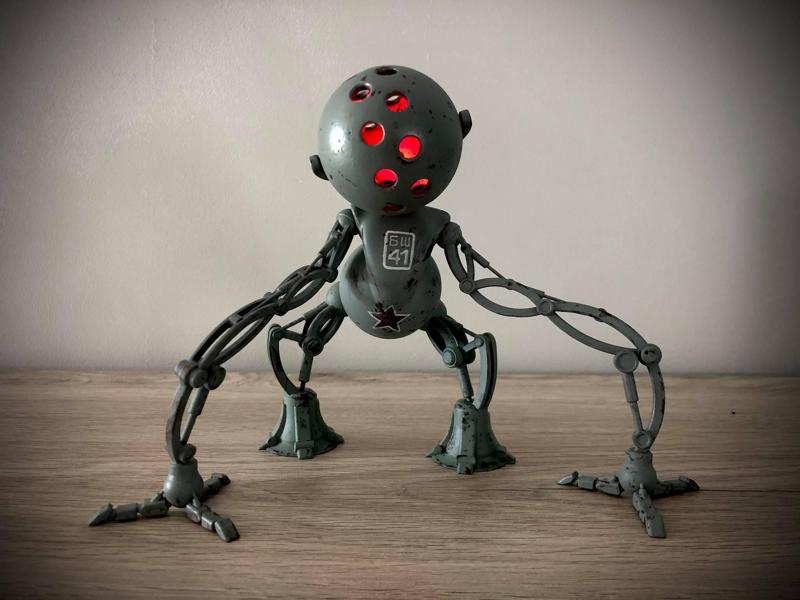 ATOMIC HEART belyash robot (made for resin printers)