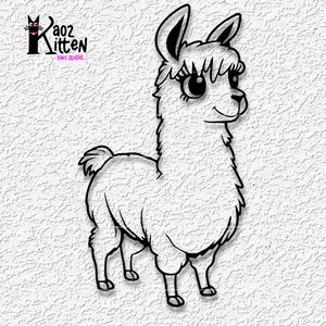 fortnite llama wall art gamer decor