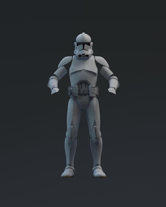 RotS Clone Trooper One-Twelfth Scale Armor