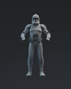 RotS Clone Trooper One-Twelfth Scale Armor
