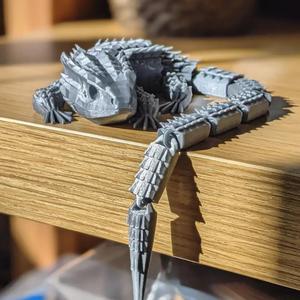 Red-Eyed Crocodile Skink – Articulated – Reuploaded
