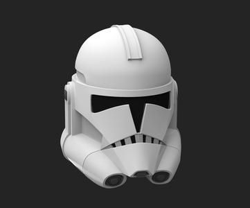 Clone Trooper Helmet TCW Phase 2