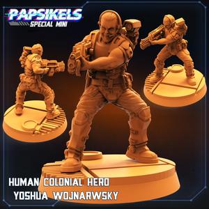 HUMAN COLONIAL HERO YOSHUA WOJNARWSKY
