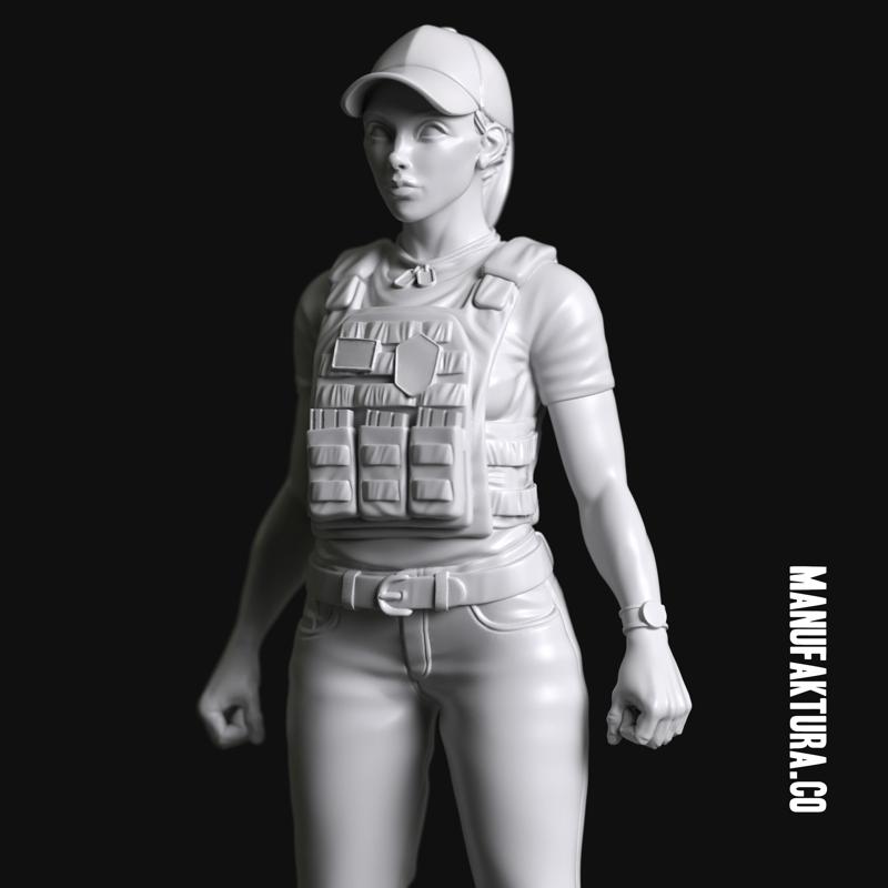 Strife Series 03ap – Sexy Spec Ops Girl (Artist Proof)