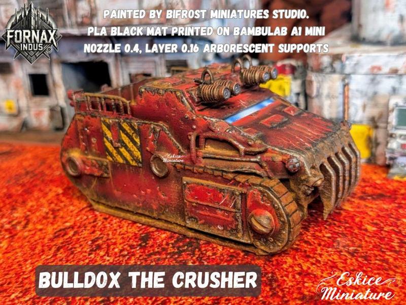 Bulldox the crush, Free vehicule for Fornax Indus