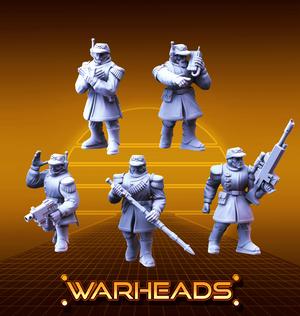 Officer Corps! Proficient Commanders! (5 man squad)
