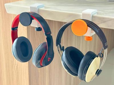Headphone holder desk mount