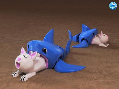 Flexi Shart Attack Cat : Cute Fidget Funny Toy
