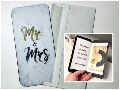 greetings card Wedding Mr & Mrs