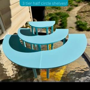 Display Stand Half Circles