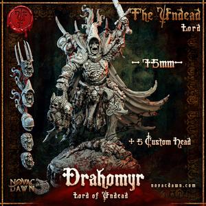 Drahomyr Lord of Undead – 75mm