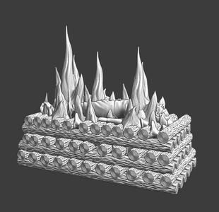 Burning the dead