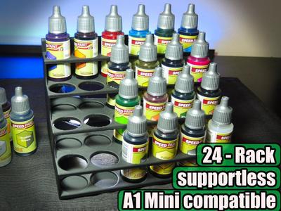 Paint Rack Holder 24 – Vallejo and Army Painter