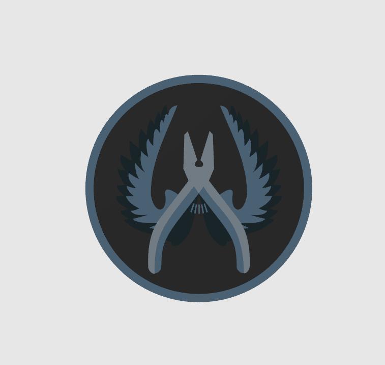 CT / Counter-Terrorists coin badge