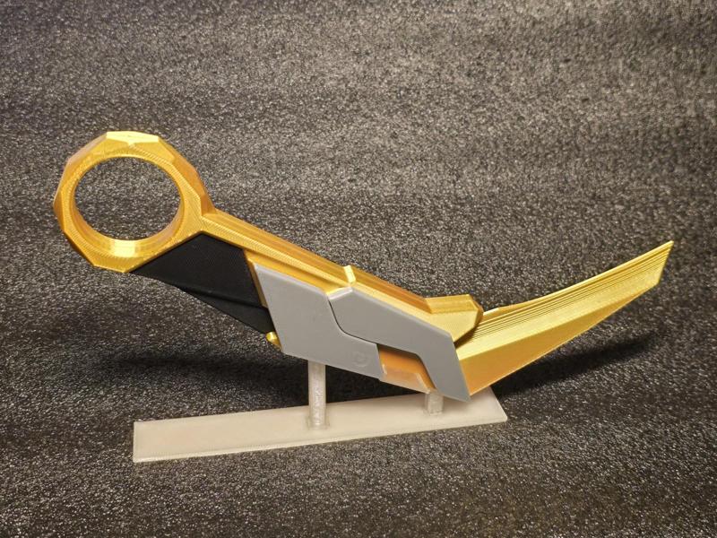 Valorant Prime Karambit Knife holder