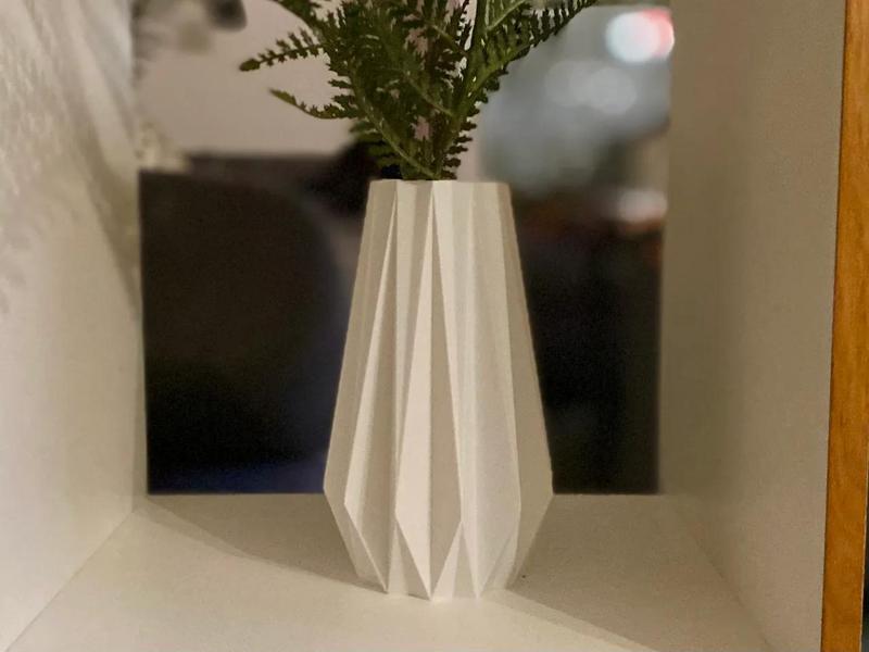 Tradicional crystal vase – vase mode print
