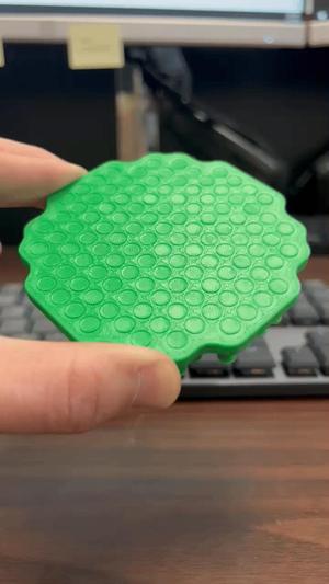 Pin Art Fidget Disc