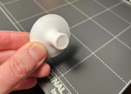 Thin layers scraper with MAGNET cavity (no glue)